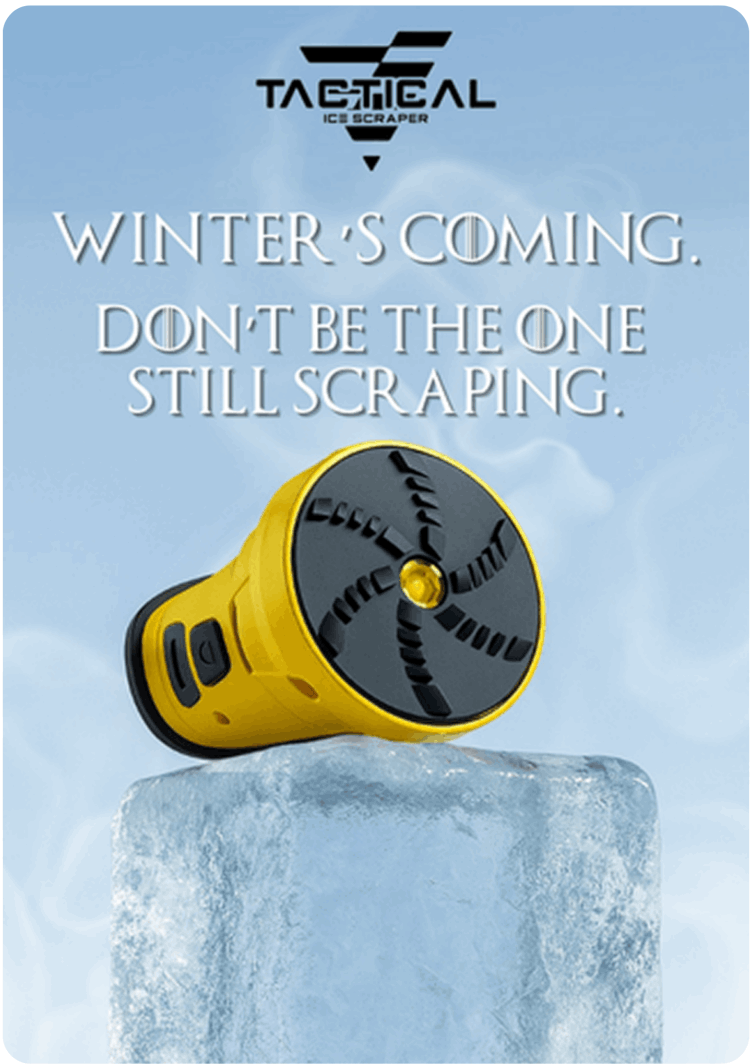Tactical Ice Scraper